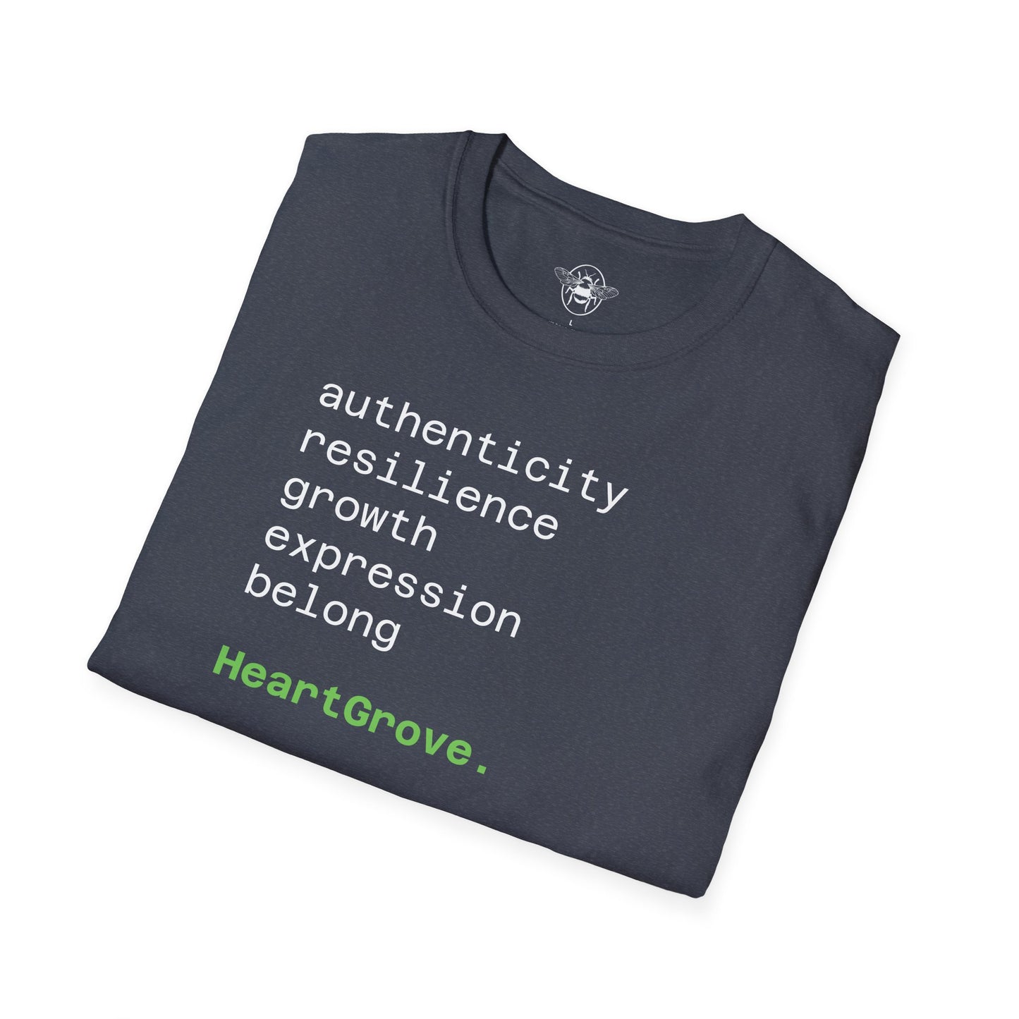 HeartGrove™️ “Belong” Typography T-Shirt