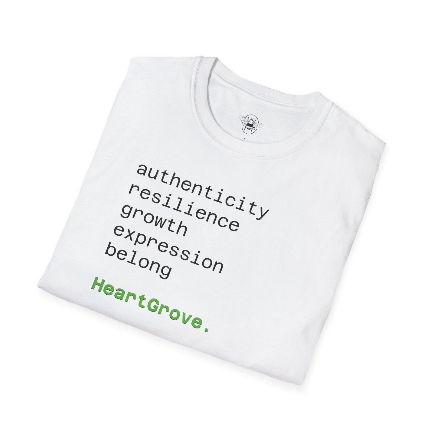 HeartGrove™️ “Belong” Typography T-Shirt