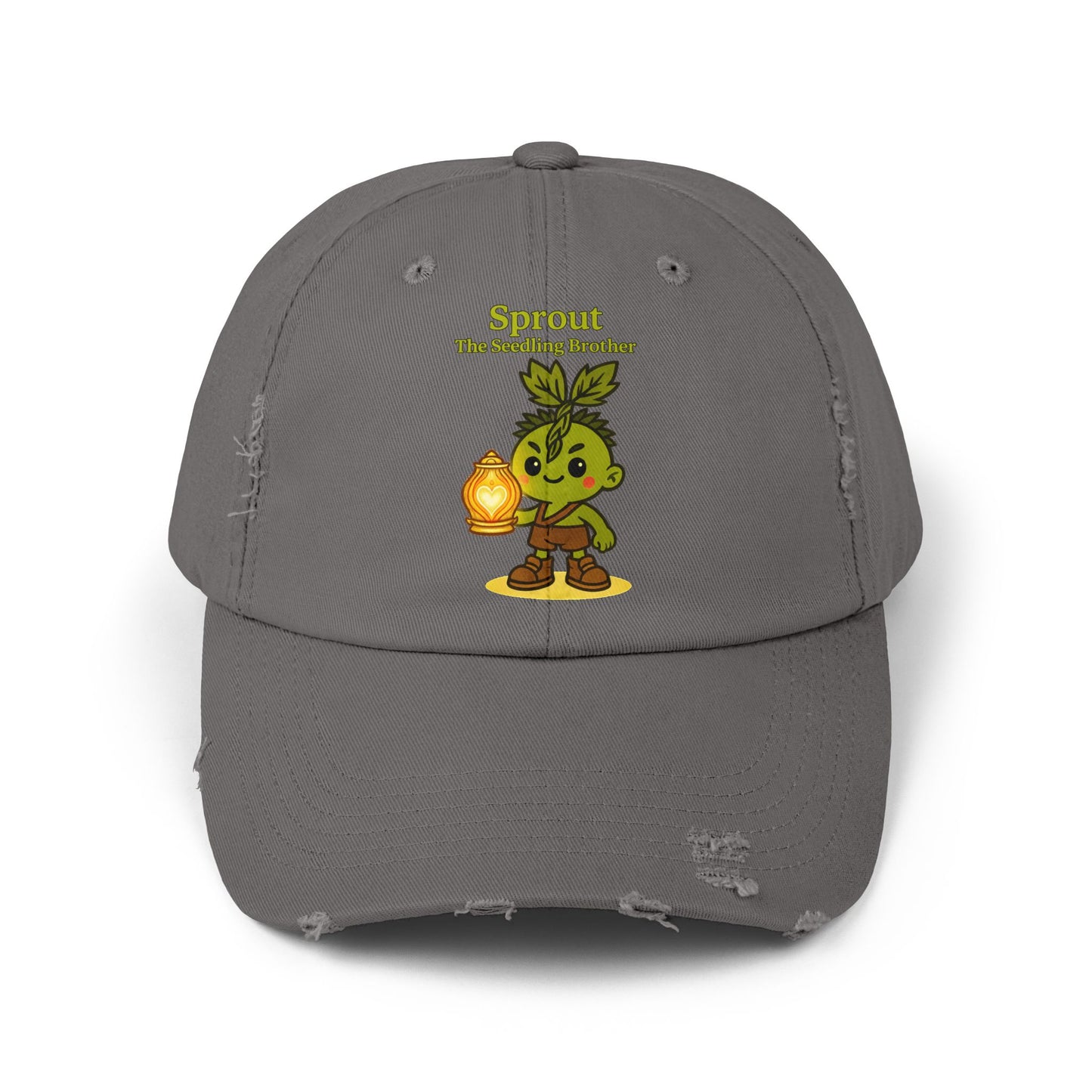 Heartlight Collection - Sprout & Luma, The Heartlight Twins Distressed Cap