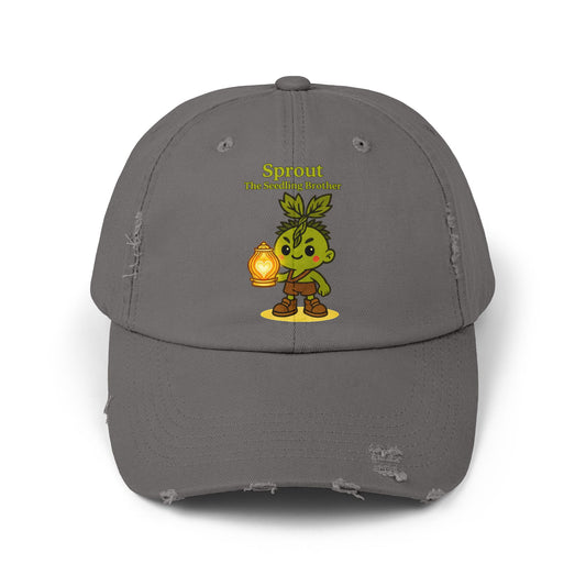 Heartlight Collection - Sprout & Luma, The Heartlight Twins Distressed Cap