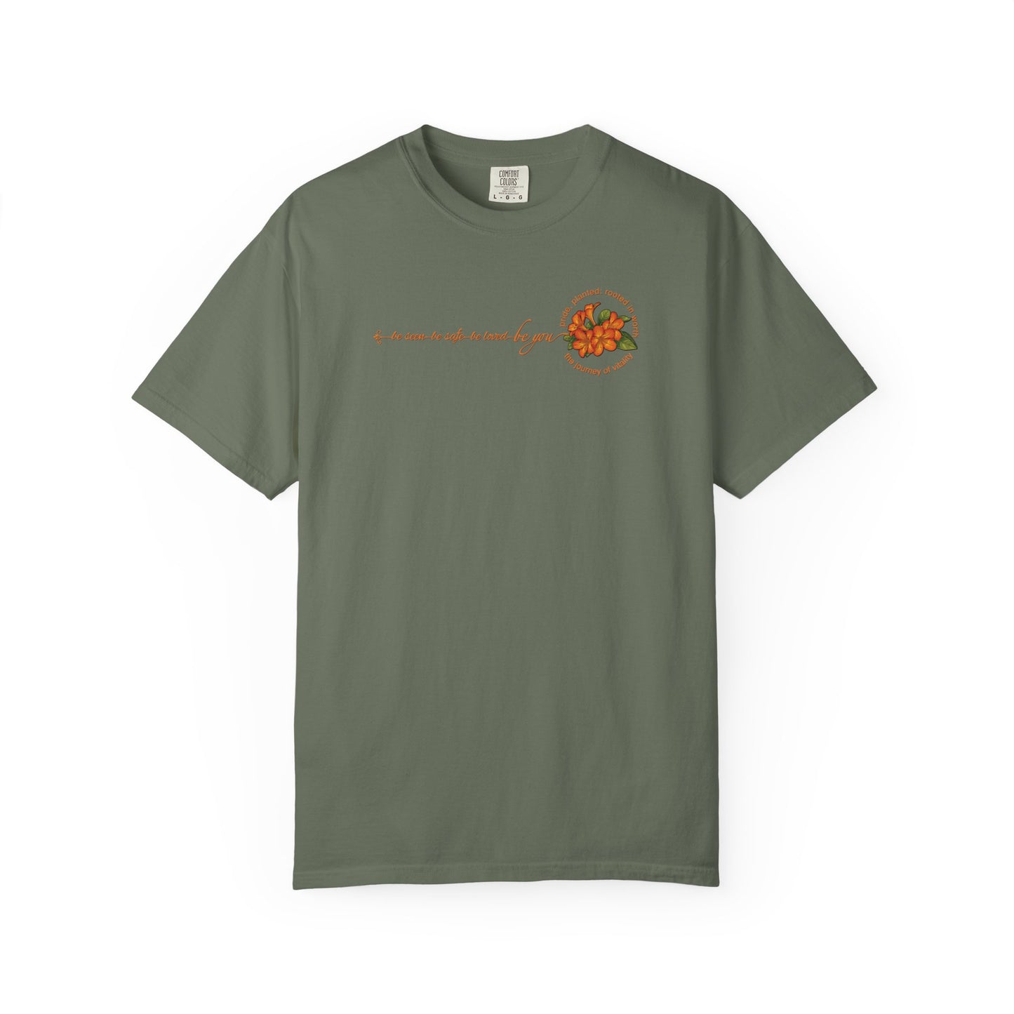 "Be You" Floral Values T-Shirt | Pride, Planted Collection