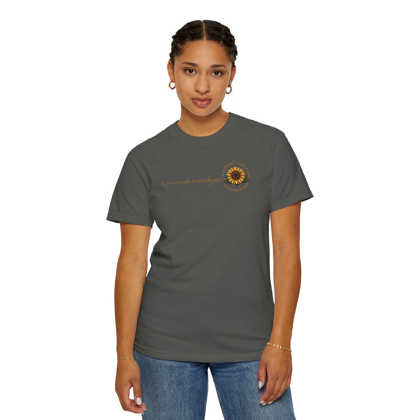 "Be You" Floral Values T-Shirt | Pride, Planted Collection