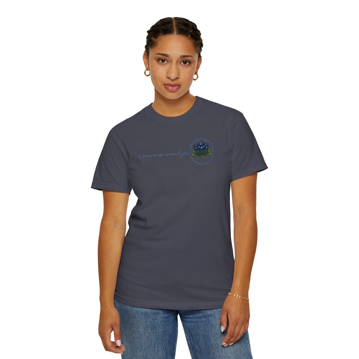 "Be You" Floral Values T-Shirt | Pride, Planted Collection