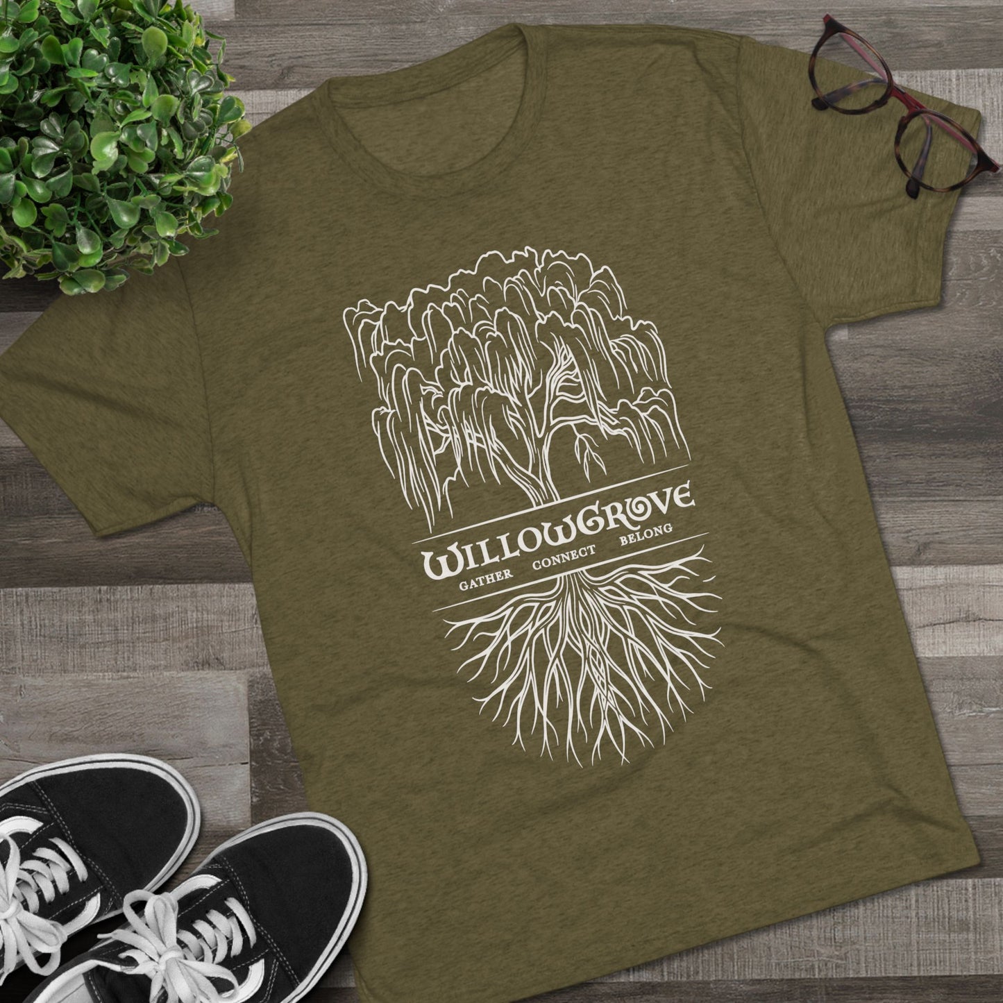 Arbor Series | Grove Logo – Tri-Blend T-Shirt