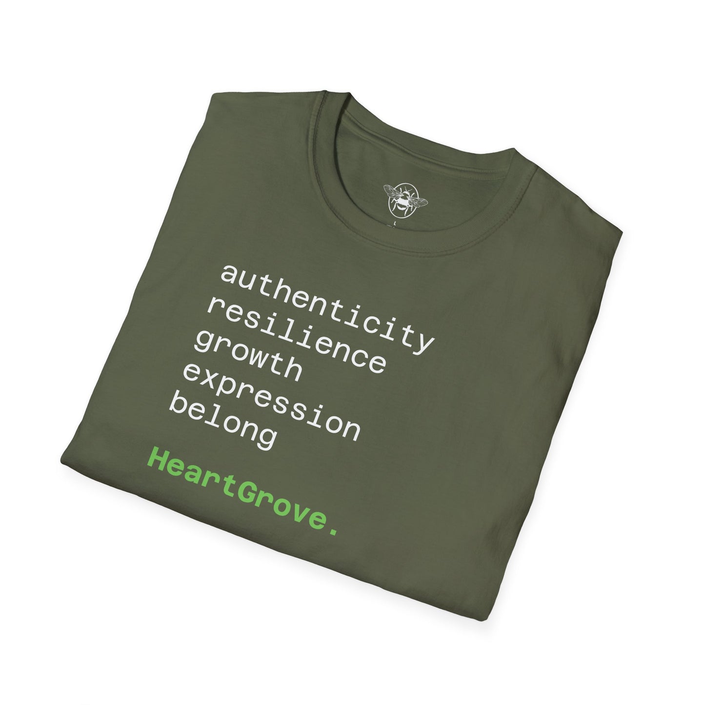 HeartGrove™️ “Belong” Typography T-Shirt