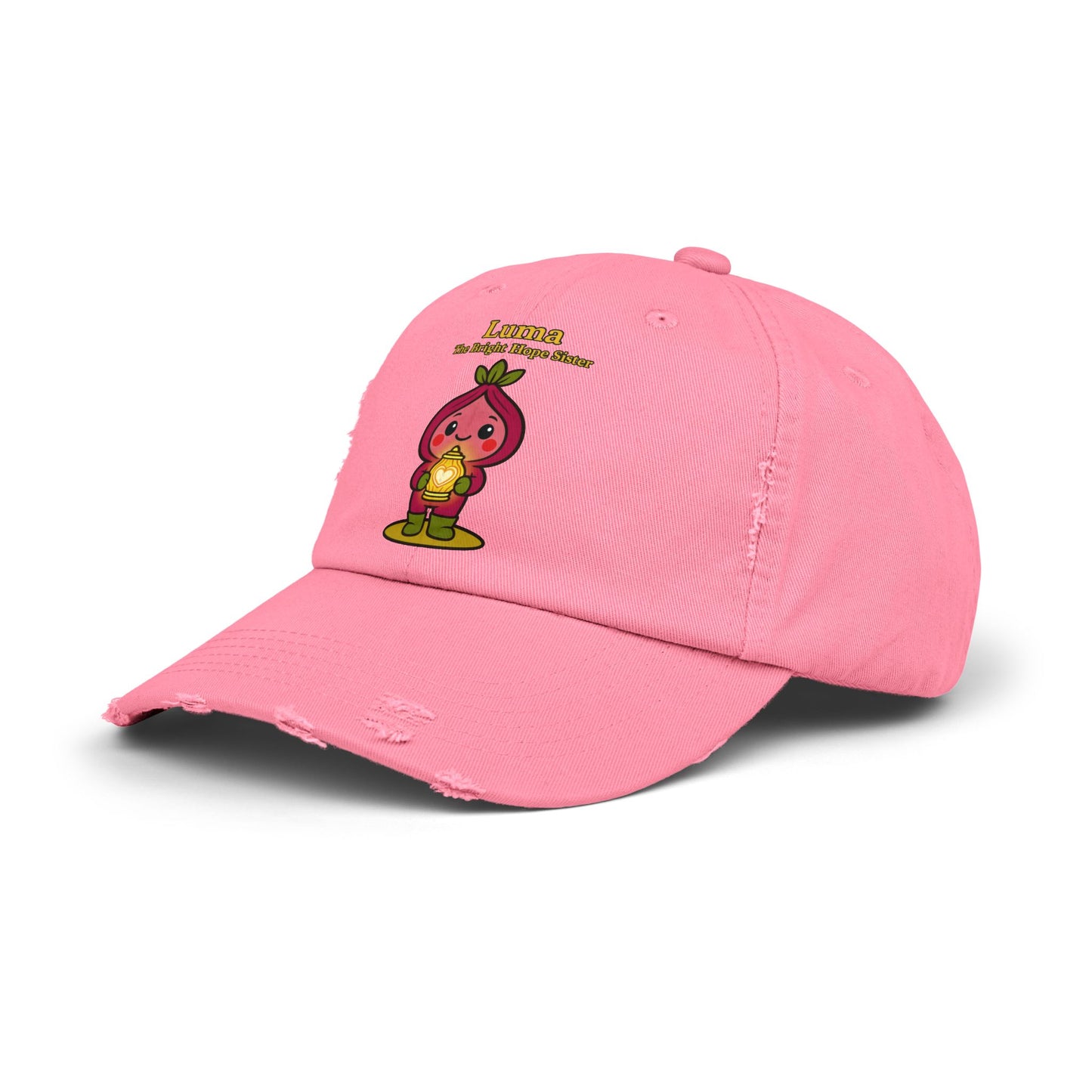 Heartlight Collection - Sprout & Luma, The Heartlight Twins Distressed Cap