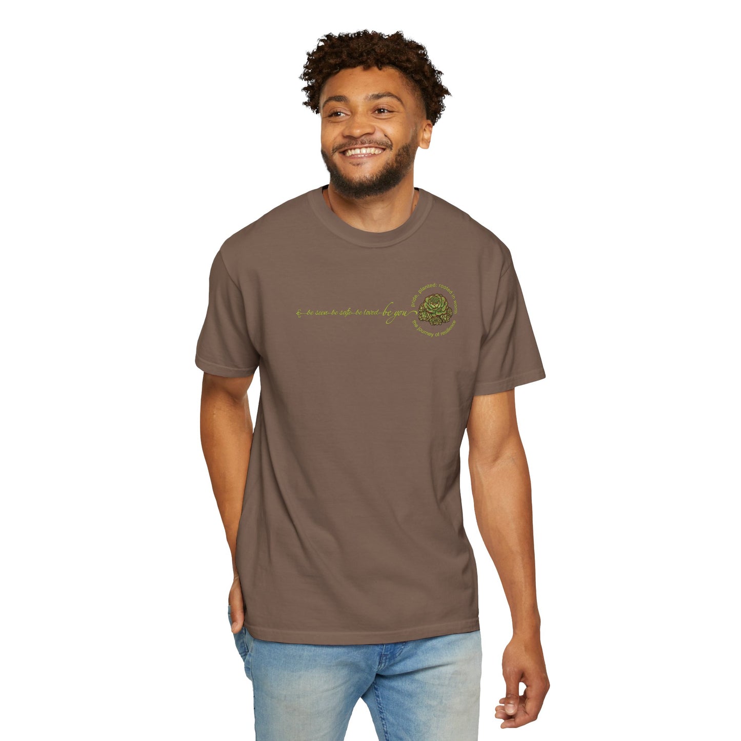 "Be You" Floral Values T-Shirt | Pride, Planted Collection
