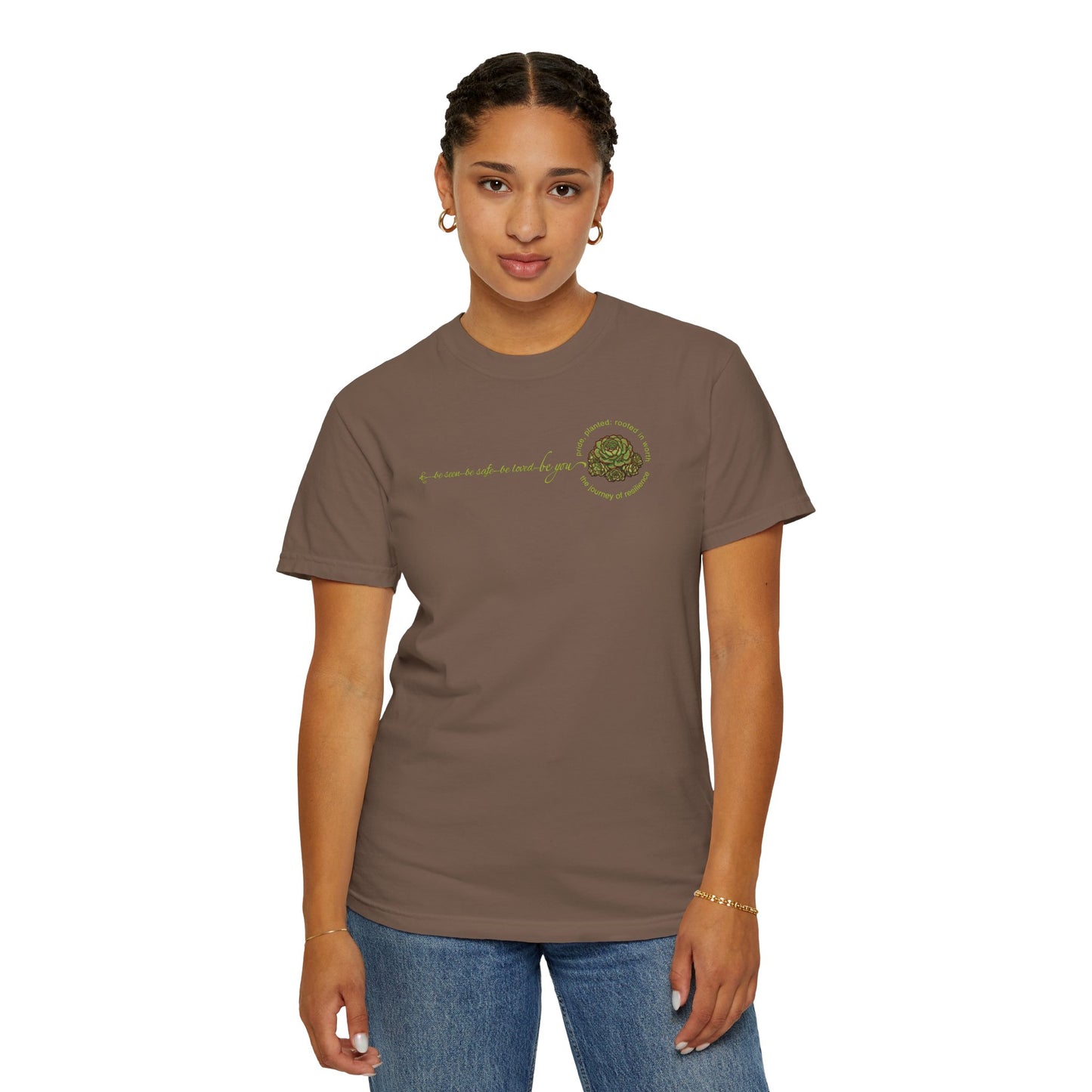 "Be You" Floral Values T-Shirt | Pride, Planted Collection