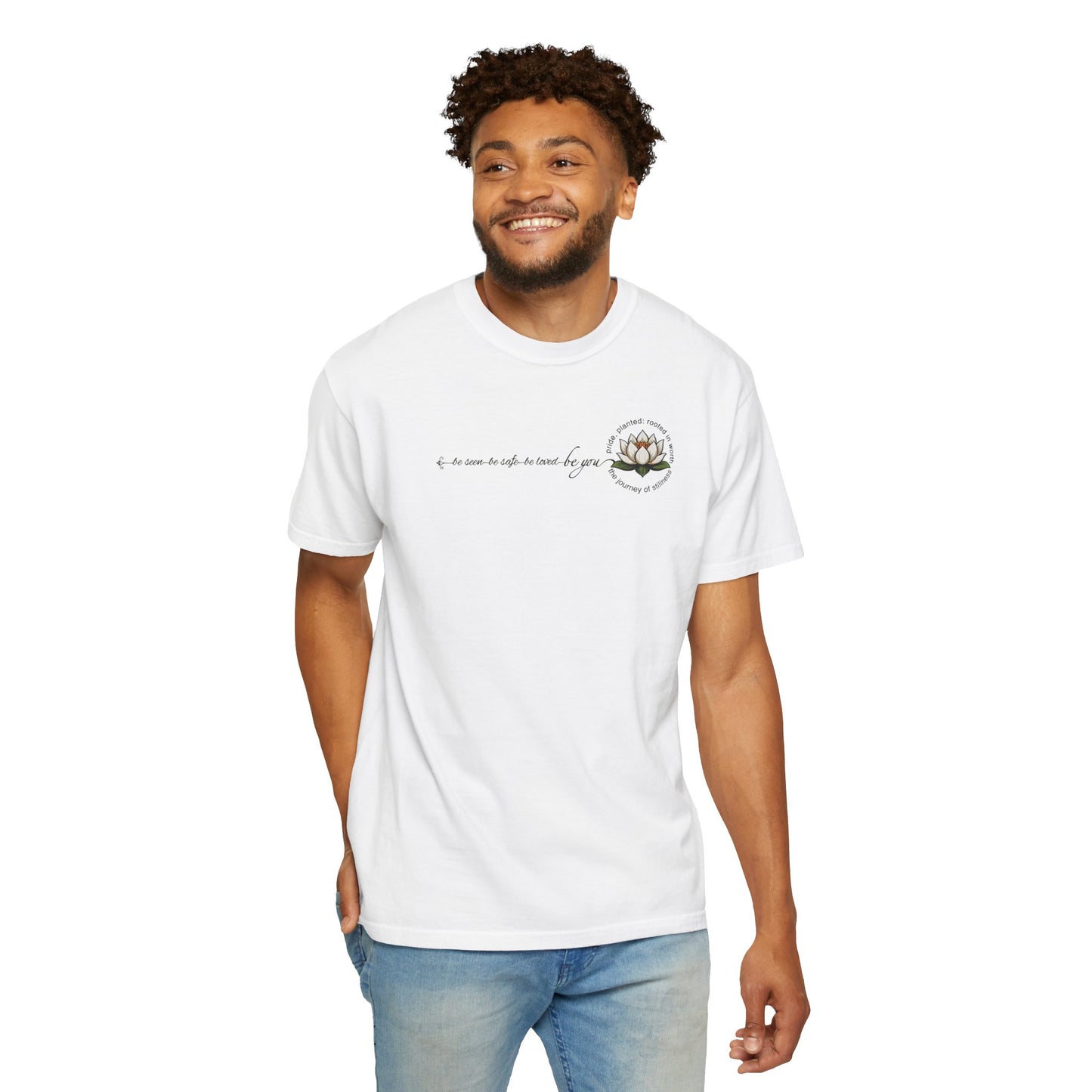 "Be You" Floral Values T-Shirt | Pride, Planted Collection