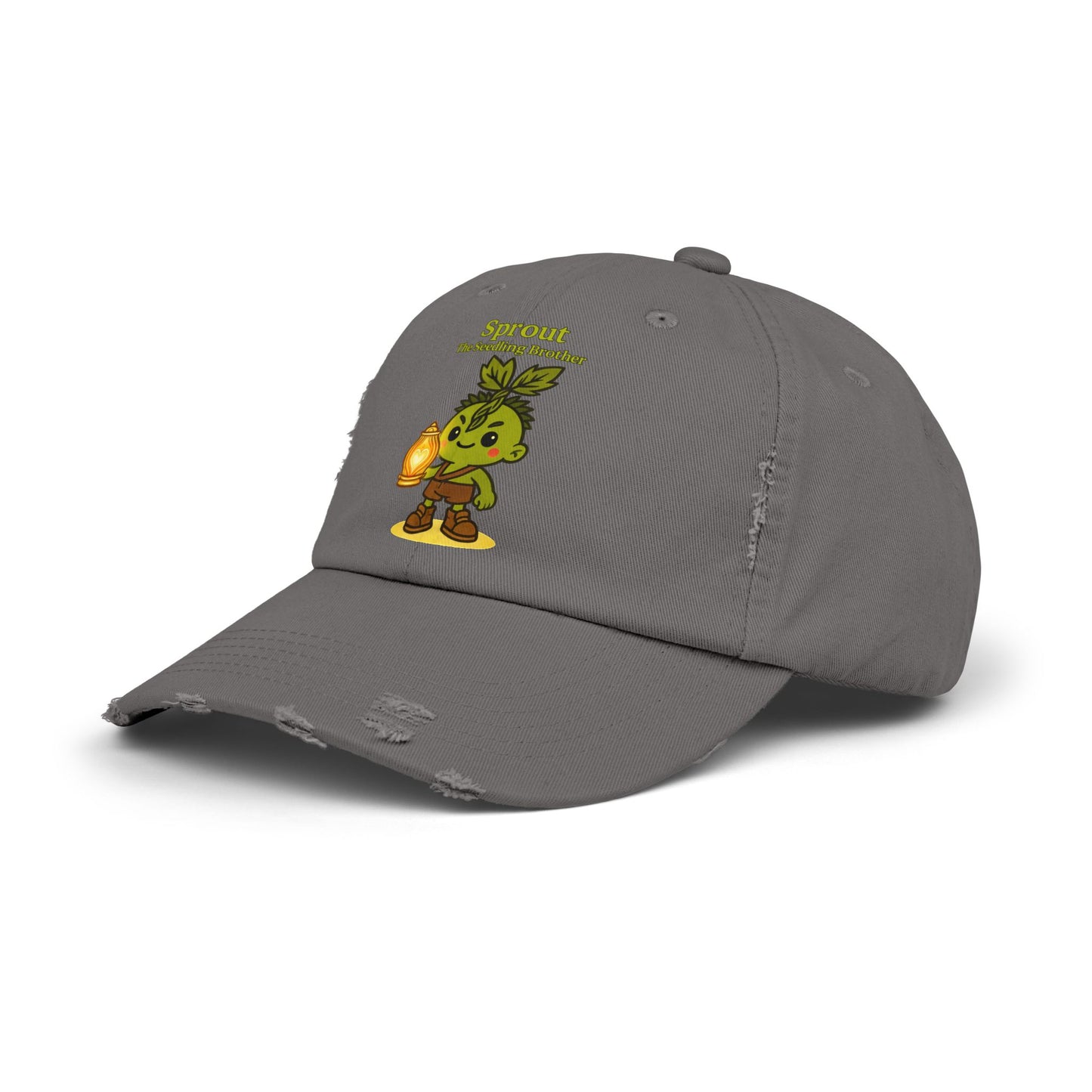 Heartlight Collection - Sprout & Luma, The Heartlight Twins Distressed Cap