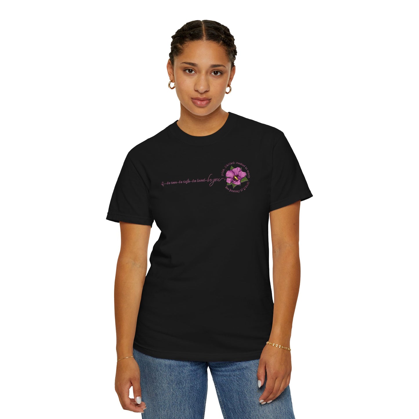 "Be You" Floral Values T-Shirt | Pride, Planted Collection