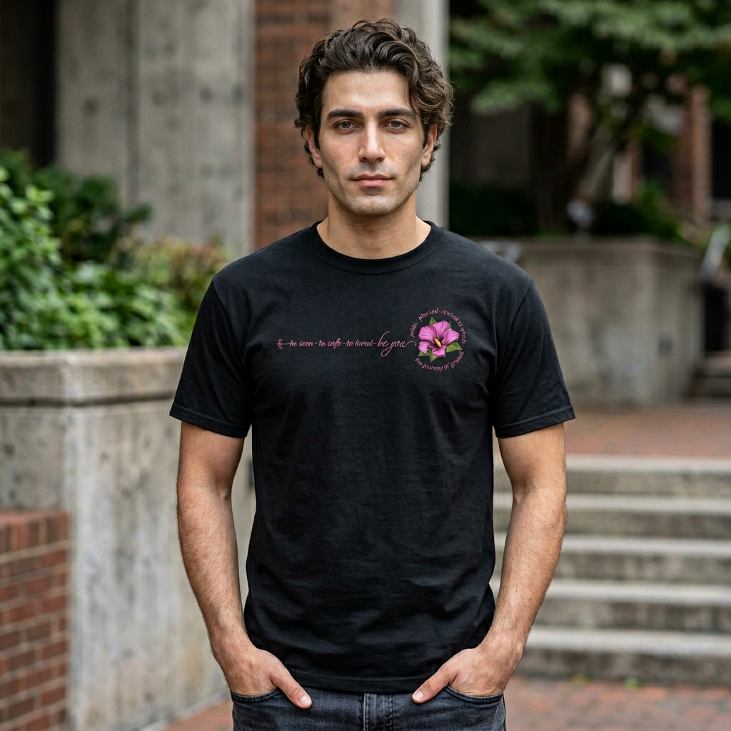 "Be You" Floral Values T-Shirt | Pride, Planted Collection