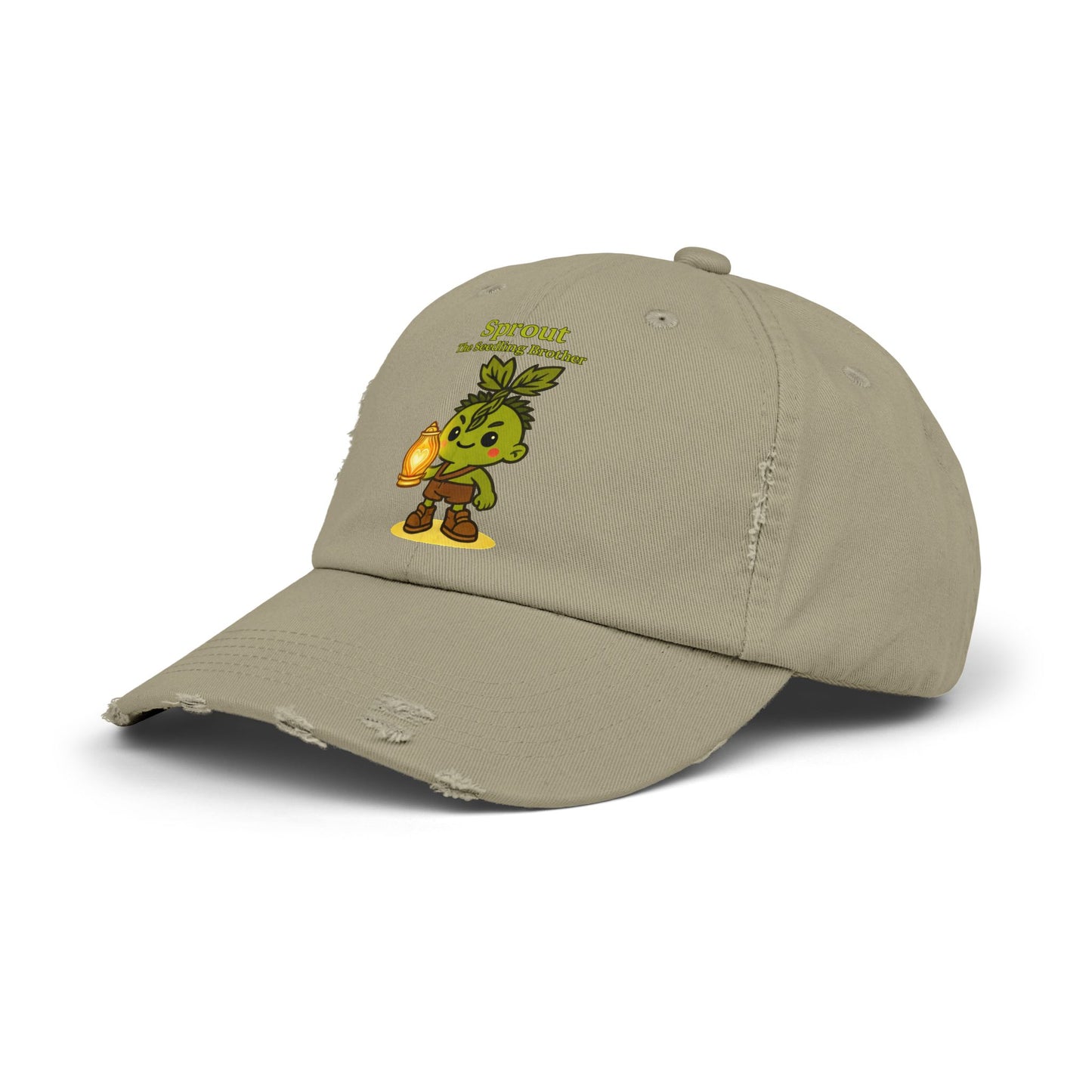Heartlight Collection - Sprout & Luma, The Heartlight Twins Distressed Cap
