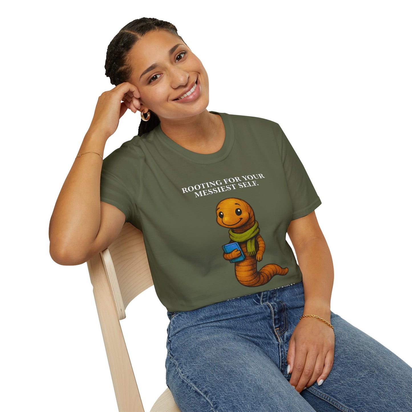 Market Series | Rooting for Your Messiest Self – T-Shirt