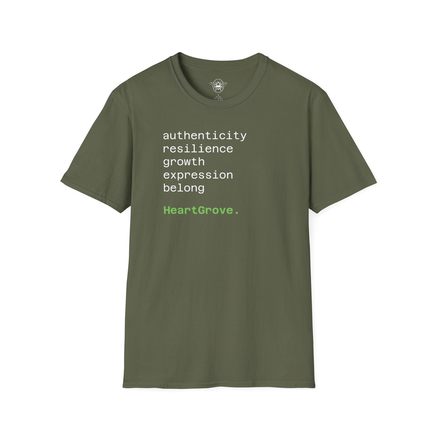 HeartGrove™️ “Belong” Typography T-Shirt