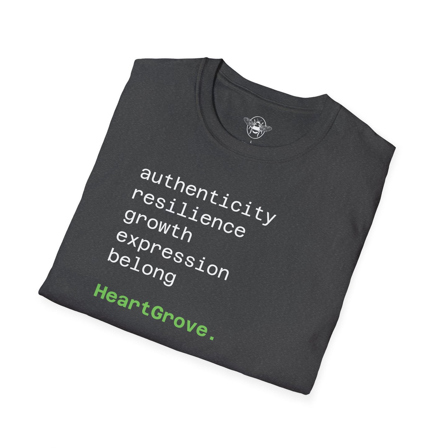 HeartGrove™️ “Belong” Typography T-Shirt