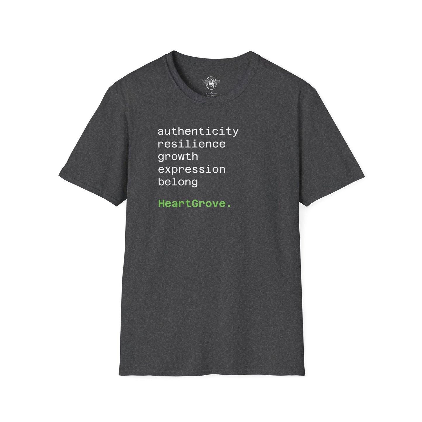 HeartGrove™️ “Belong” Typography T-Shirt