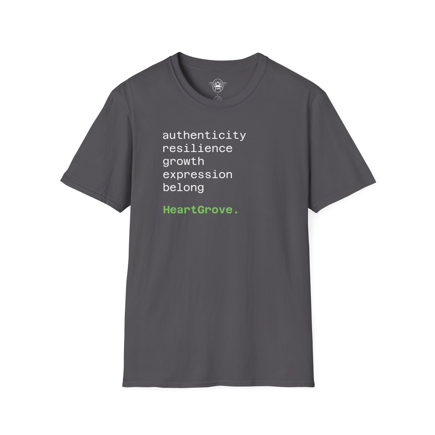 HeartGrove™️ “Belong” Typography T-Shirt
