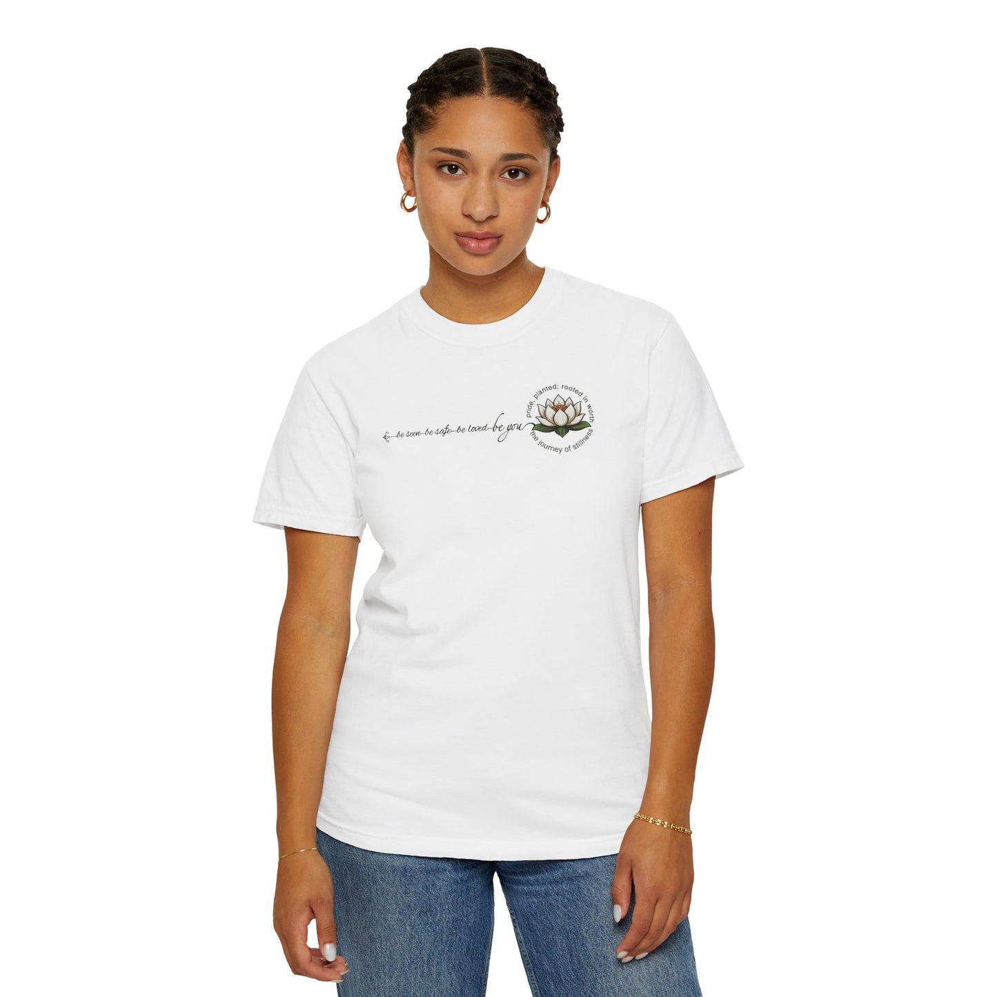 "Be You" Floral Values T-Shirt | Pride, Planted Collection