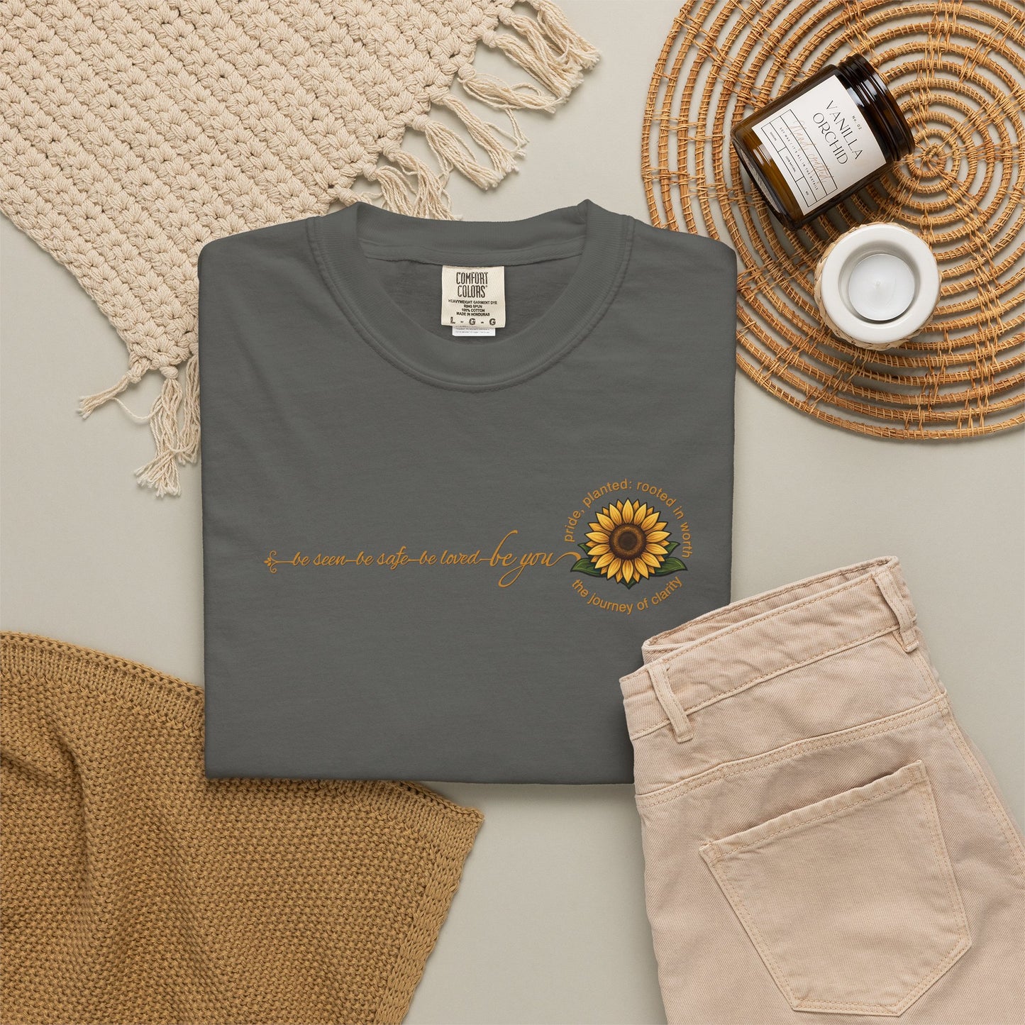 "Be You" Floral Values T-Shirt | Pride, Planted Collection