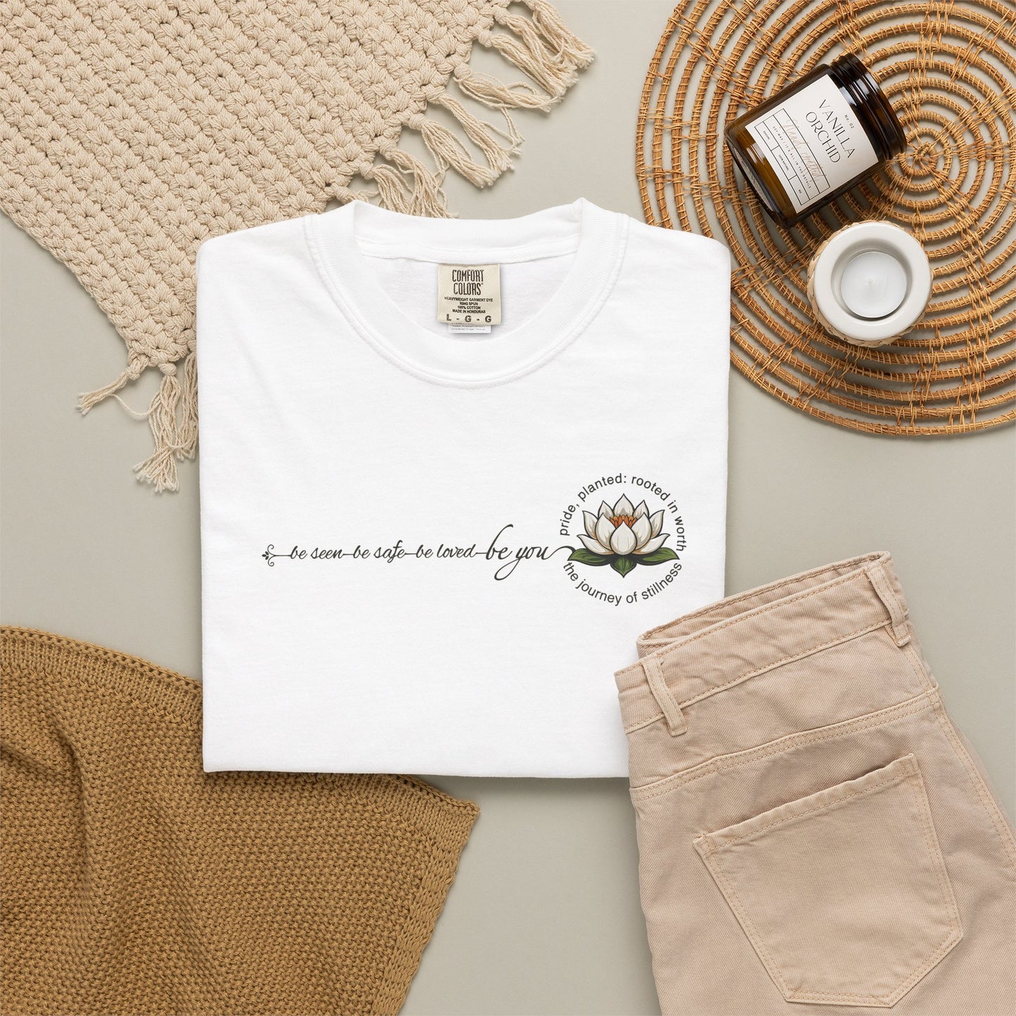 "Be You" Floral Values T-Shirt | Pride, Planted Collection