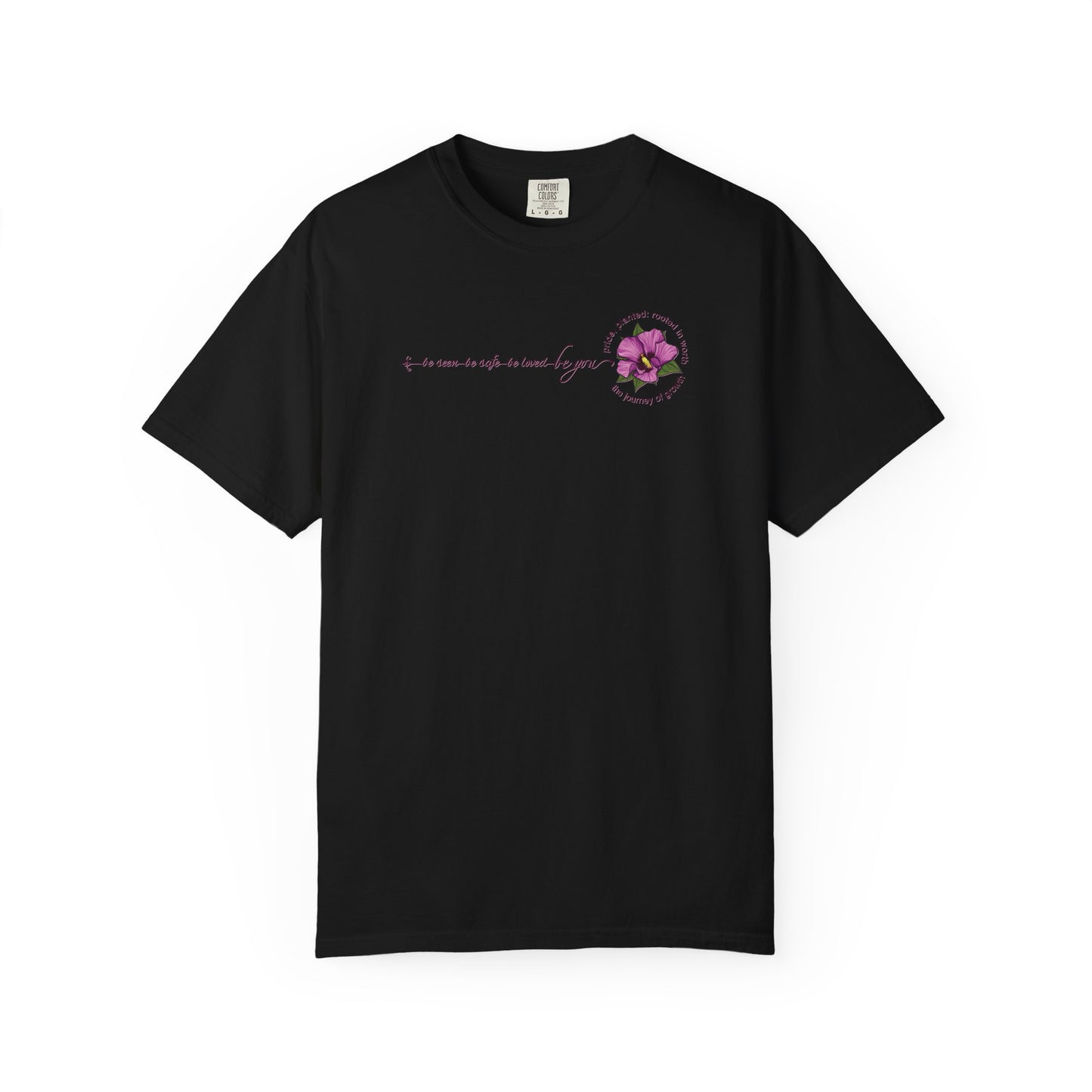 "Be You" Floral Values T-Shirt | Pride, Planted Collection