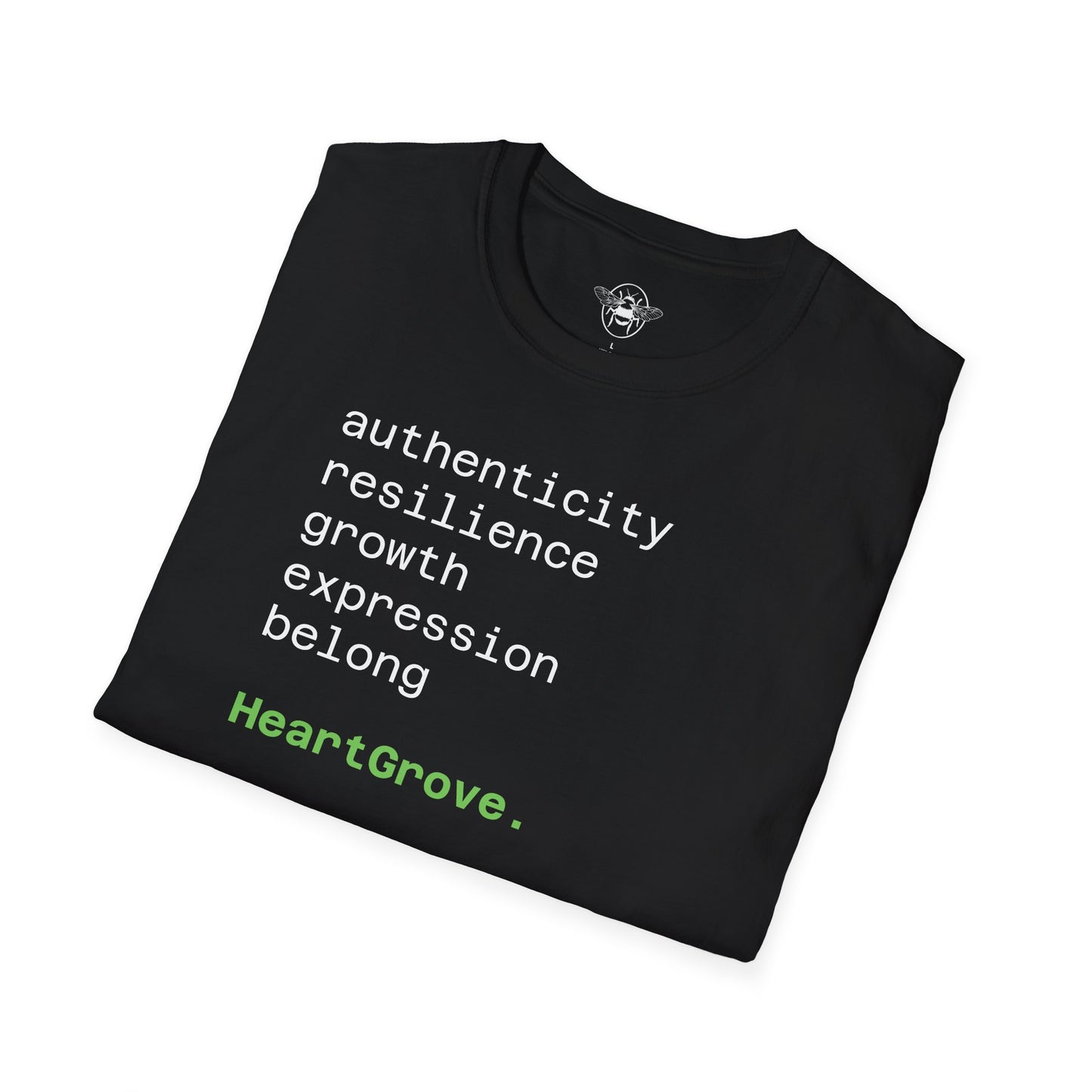 HeartGrove™️ “Belong” Typography T-Shirt