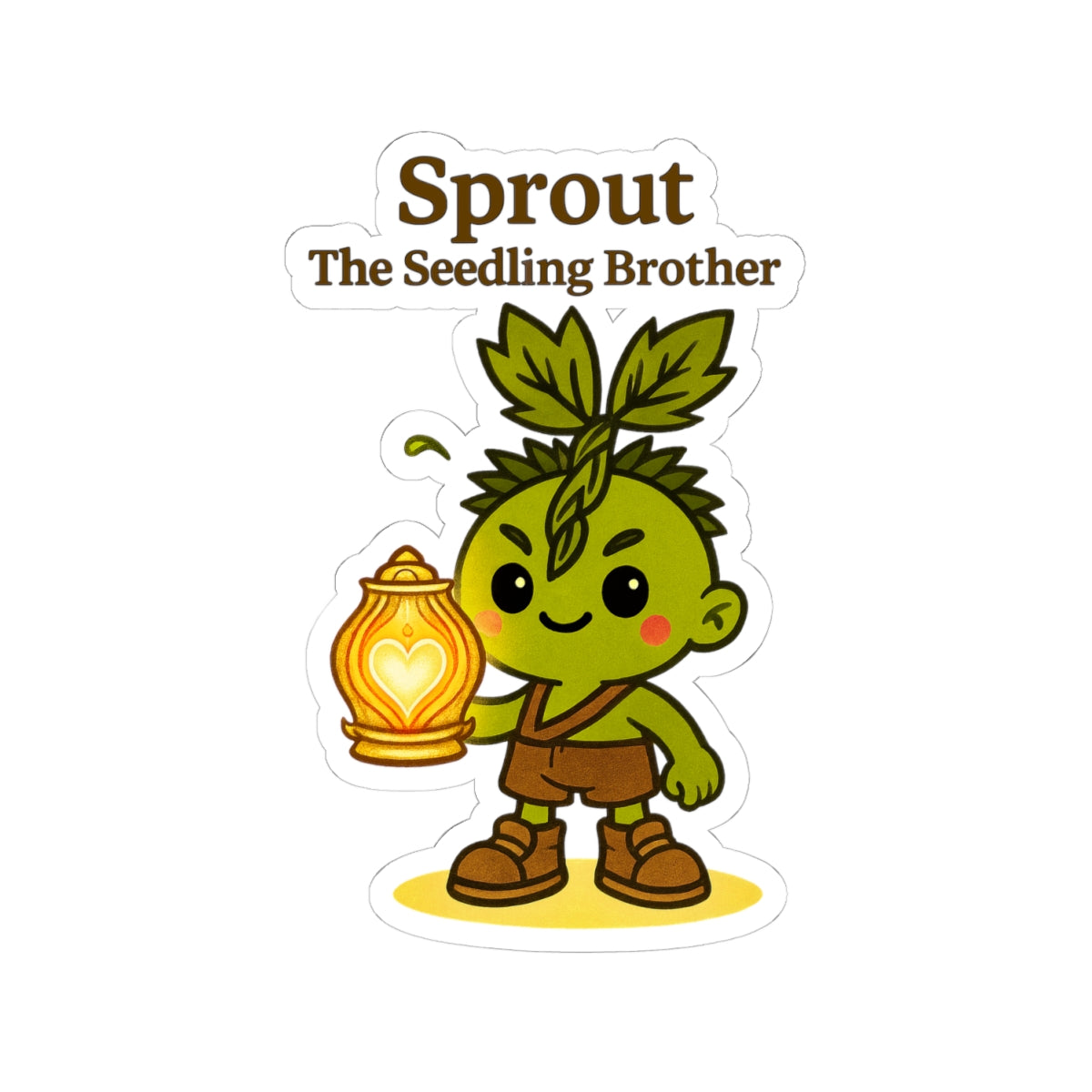 Heartlight Series | Sprout the Seedling – Vinyl Sticker