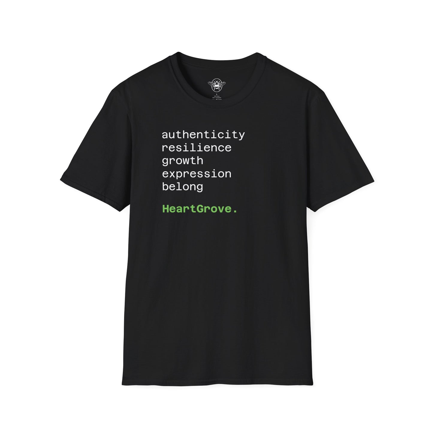 HeartGrove™️ “Belong” Typography T-Shirt